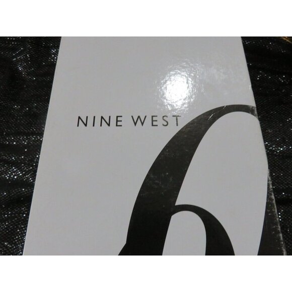 Nine West Red Leather Open Toe caged heels size 10 - Picture 12 of 12